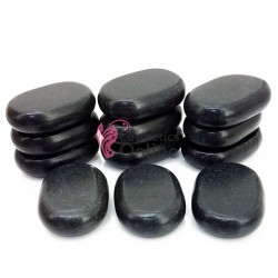 Pietre vulcanice pentru masaj, set de 10 bucati CRS10XL ovale Mari